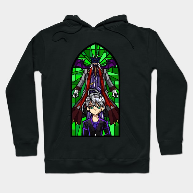 Digistained Glass Ryouma Hoodie by NightGlimmer